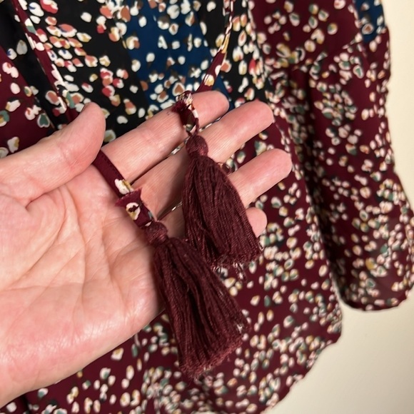 Braeve Small Bohemian flowy dotted blouse - Picture 6 of 8